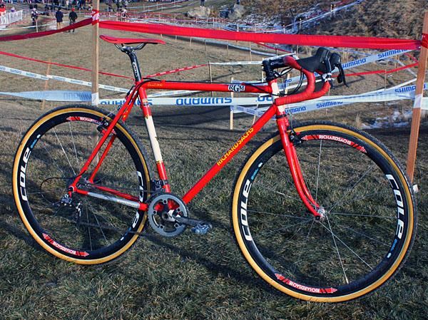 Some might consider steel frames and forks to be too heavy for cyclo-cross but Dan Timmerman (Richard Sachs-RGM Watches) let his legs do the talking this year.