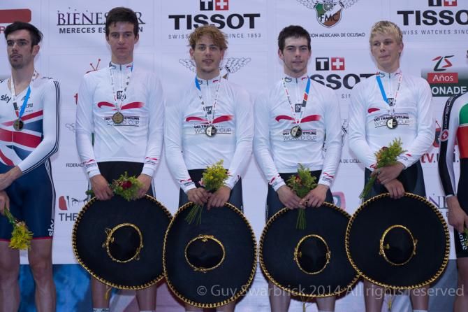 Australia won gold in the team pursuit