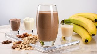 Chocolate protein shake