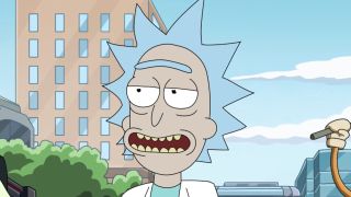 Rick brushing off the kung-fu master.