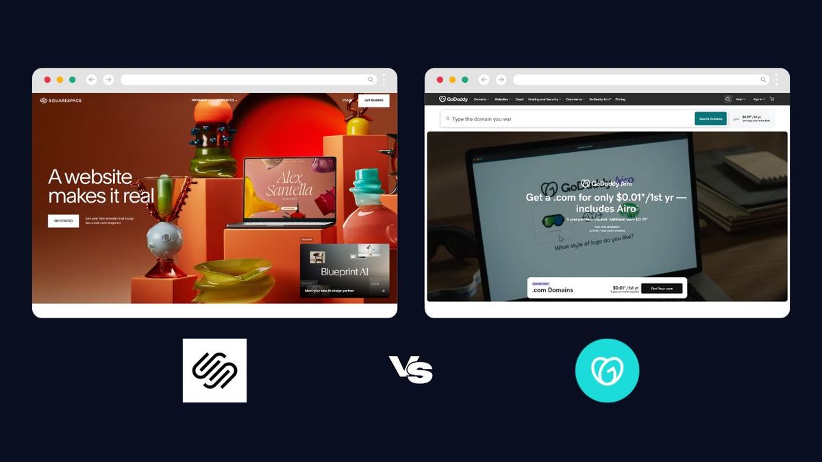 Squarespace vs GoDaddy: Which website builder is better for business?