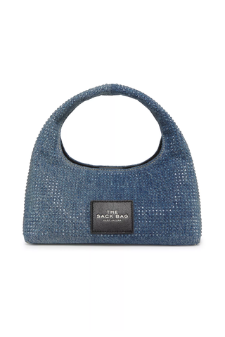 Marc Jacobs Crystal-Embellished Denim Tote Bag