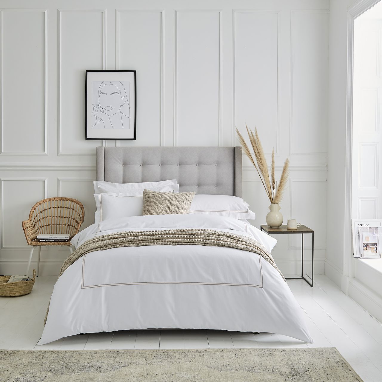 Farmhouse bedding ideas 10 rustic ways to dress a bed Homes & Gardens