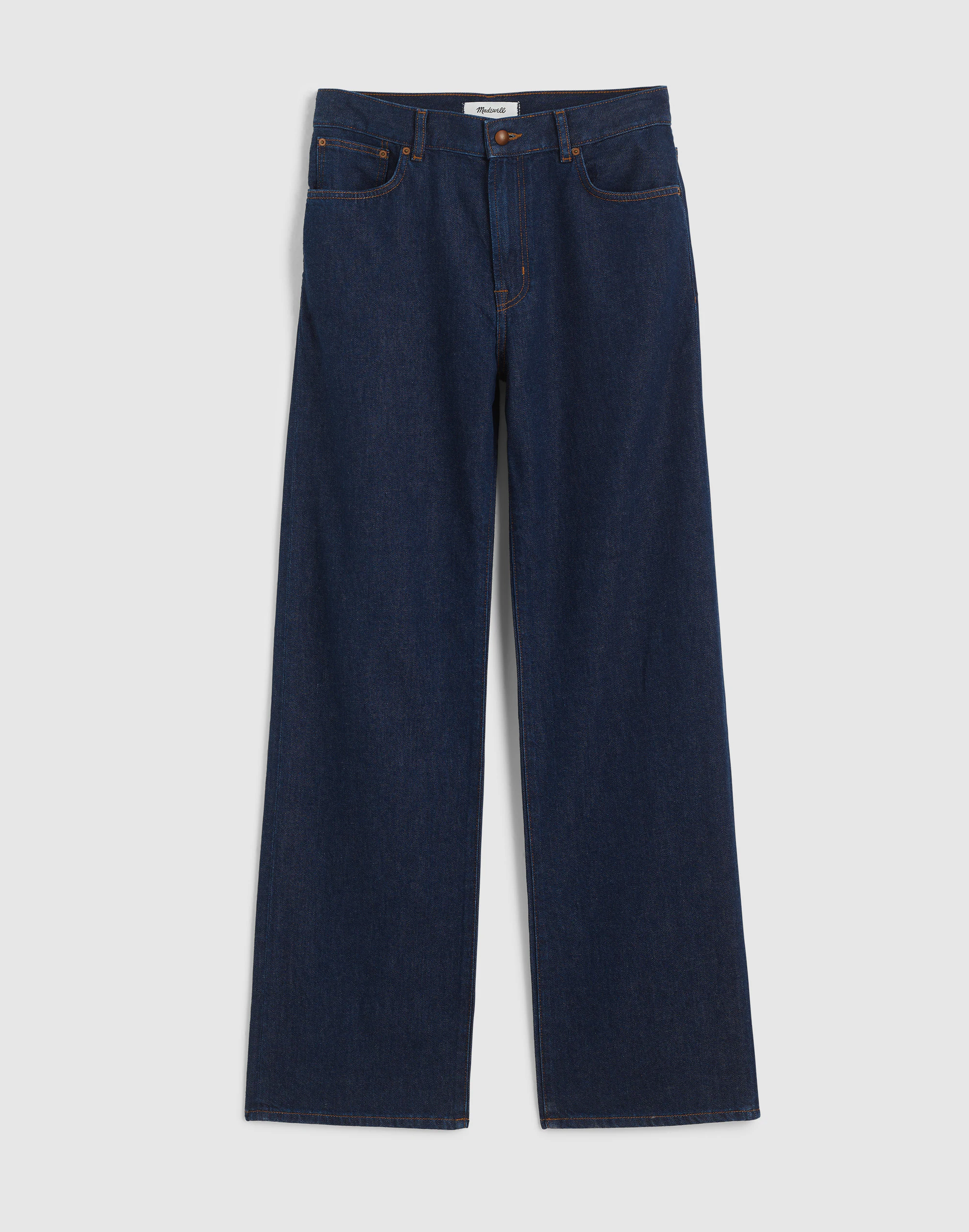 The Perfect Vintage Wide-Leg Jean in Airy Denim