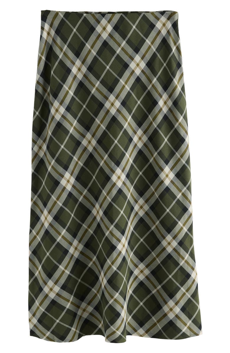 Plaid Maxi Skirt