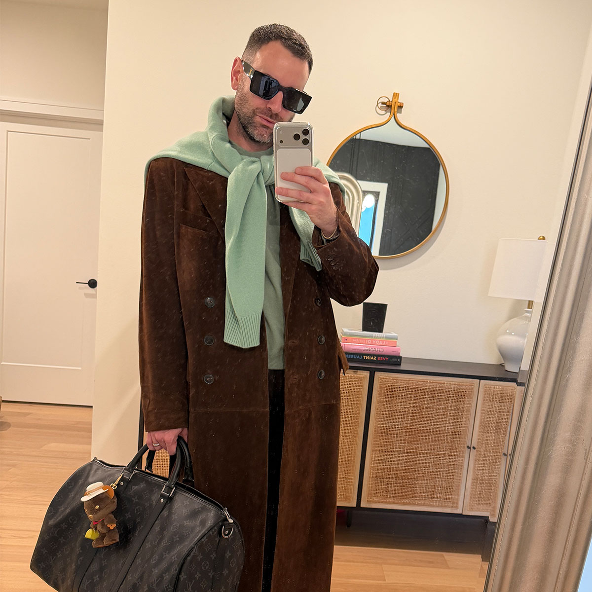 Outfits with Louis Vuitton duffle bag