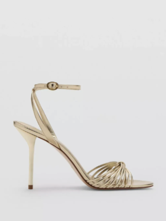 MANGO, Heeled Sandals With Straps