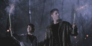 Dean and young Sam in Dark Side of the Moon.