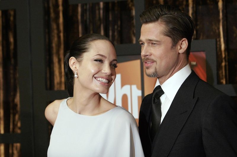 Angelina Jolie and Brad Pitt