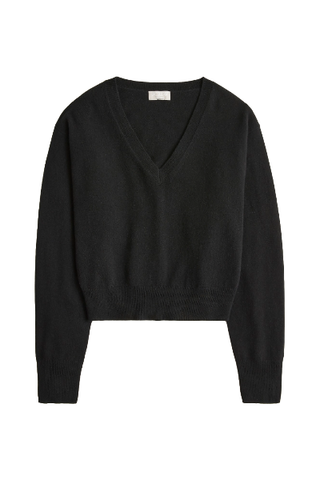 J.Crew Cashmere Shrunken V-Neck Sweater (Was $128) 