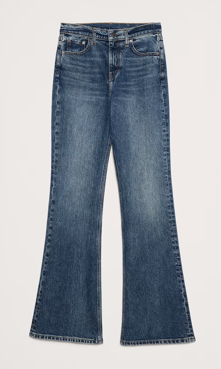 Banana Republic, High-Rise Bootcut Jean