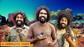 Edit created by The Conversation of the "Bush Legend." 