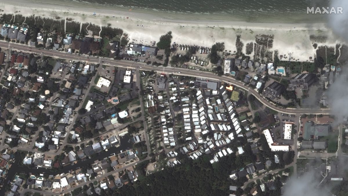 Fort Myers before Hurricane Ian.