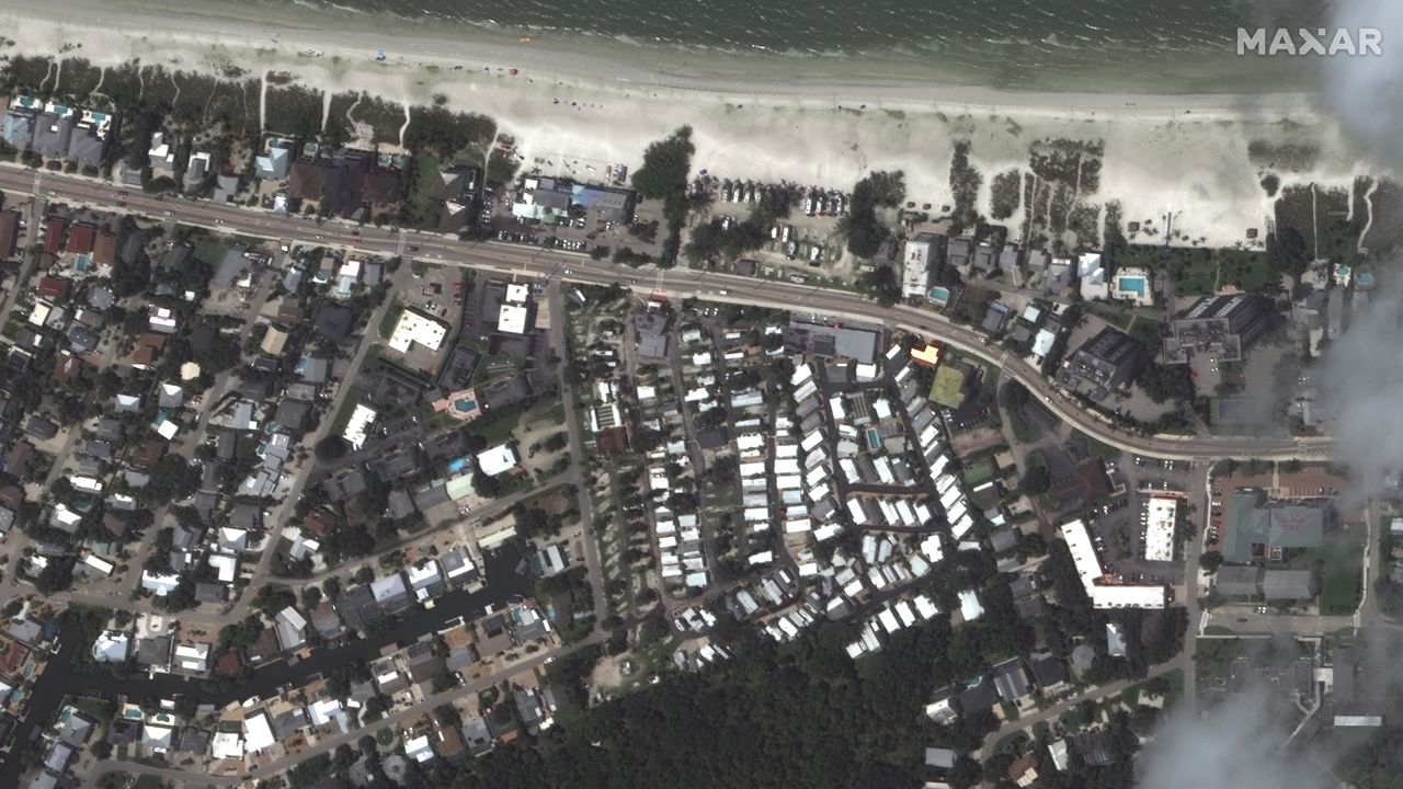 Fort Myers before Hurricane Ian.