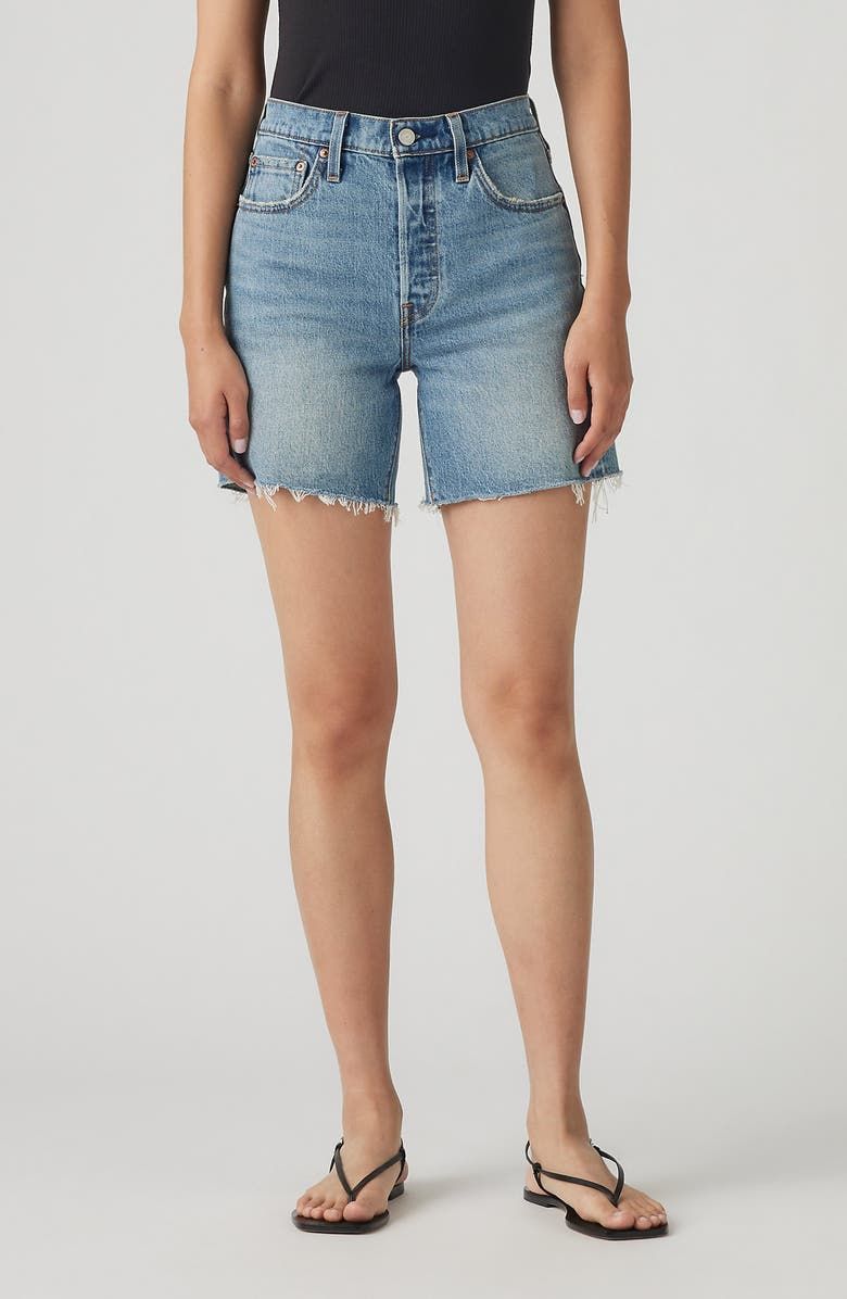 501® Mid Thigh Denim Cutoff Shorts