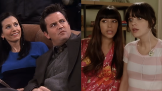 Monica and Chandler in Friends and Cece and Jess in New Girl 