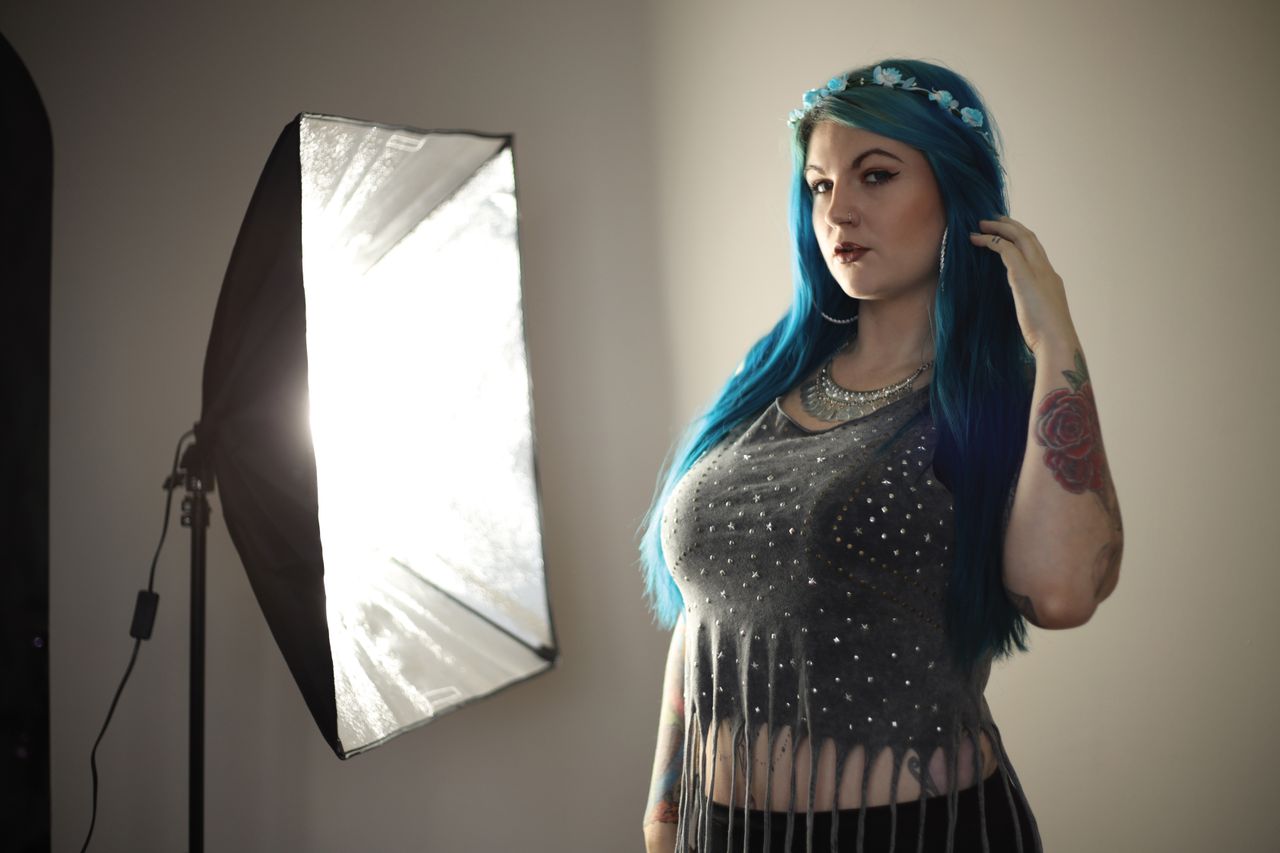 This image has no netting at all &ndash; as you can see, the light gives us no starburst effect without it.