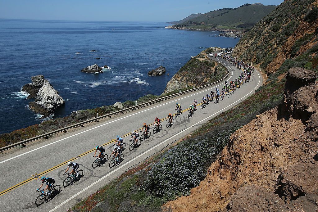 2014 Tour of California: Along the coastal Highway 1