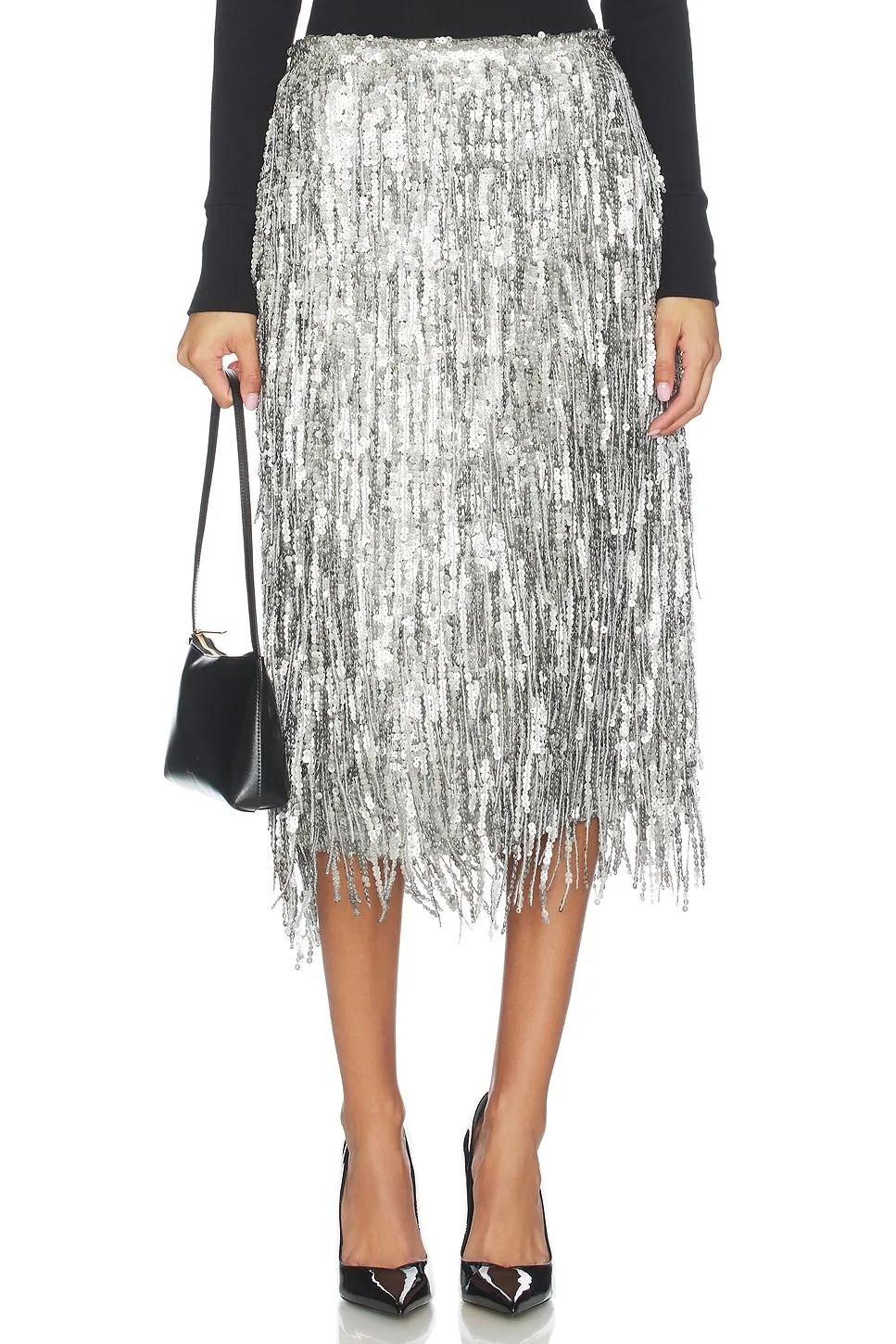 Rag &amp;amp; Bone, Billie Sequin Midi Skirt