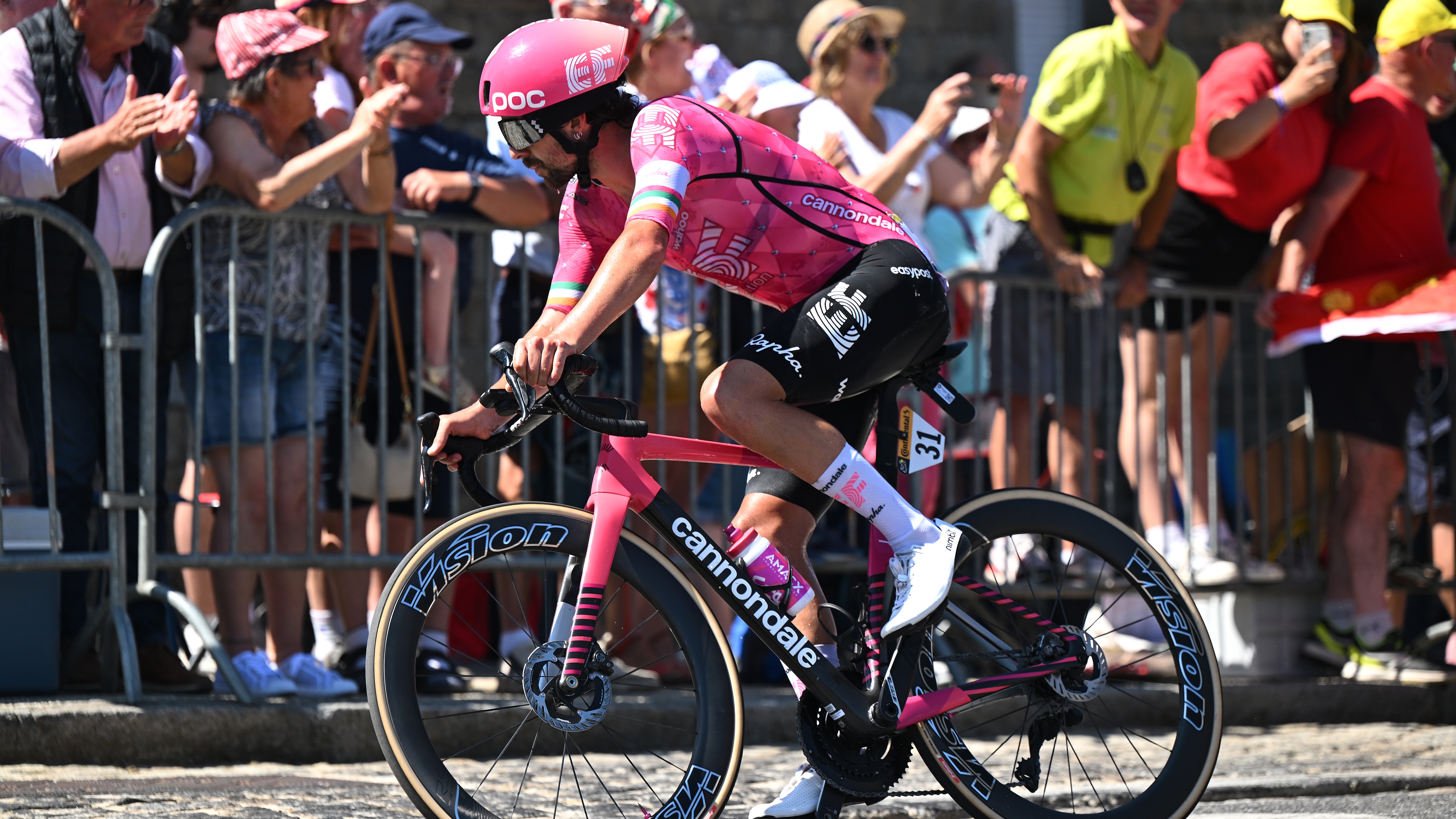 Ben Healy on Stage 6 of the Tour de France