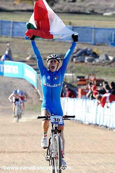 Cristian Cominelli wins for Italy.