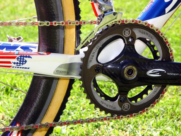 Pro bike: Katie Compton's Planet Bike-Stevens Cyclocross Carbon Team ...