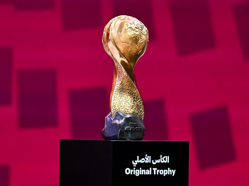The FIFA Arab Cup Trophy