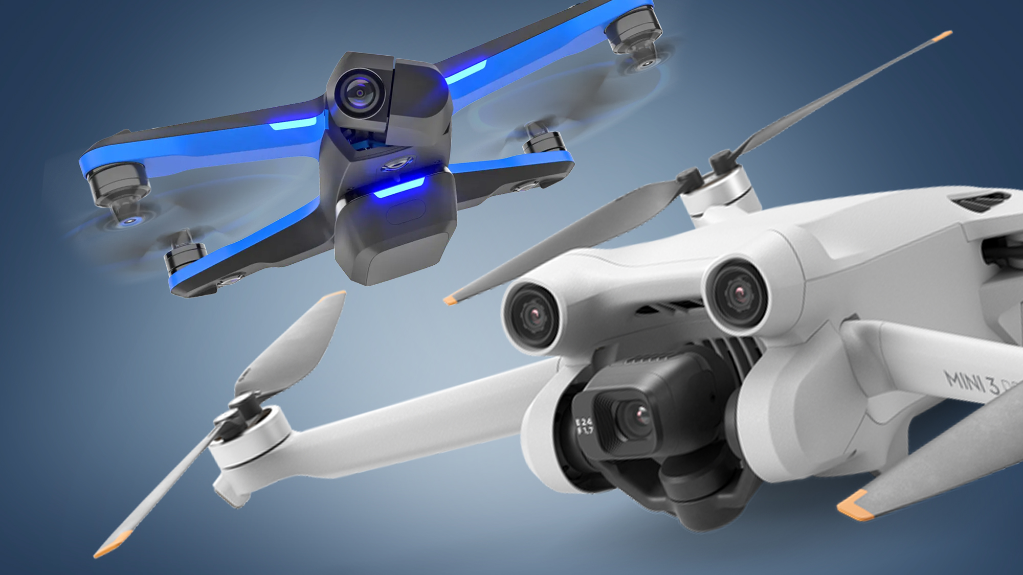 DJI Mini 4 Pro / Mini 3 Pro LED Night Flight Light – Super Bright 120LM Searchlight With Mount Bracket
