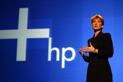 Fiorina was formerly Chairman and CEO of Hewlett-Packard.