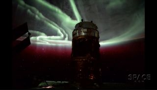 Aurora Seen on the International Space Station