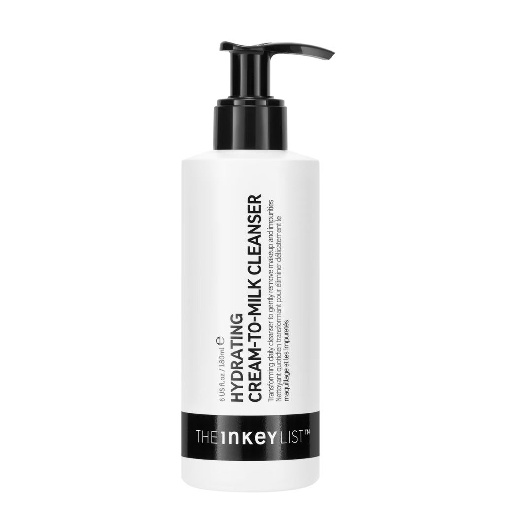 An image showing the Hydrating Cream-To-Milk Cleanser by The Inkey List