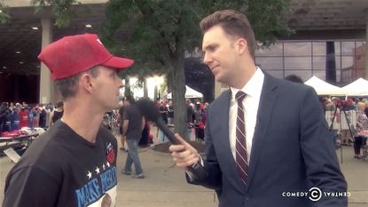 The Daily Show's Jordan Klepper talks with Donald Trump supporters
