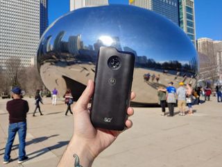 Moto Z3 with 5G Moto Mod in Chicago