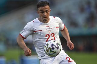 Switzerland's Xherdan Shaqiri is ready for a tough challenge against Italy