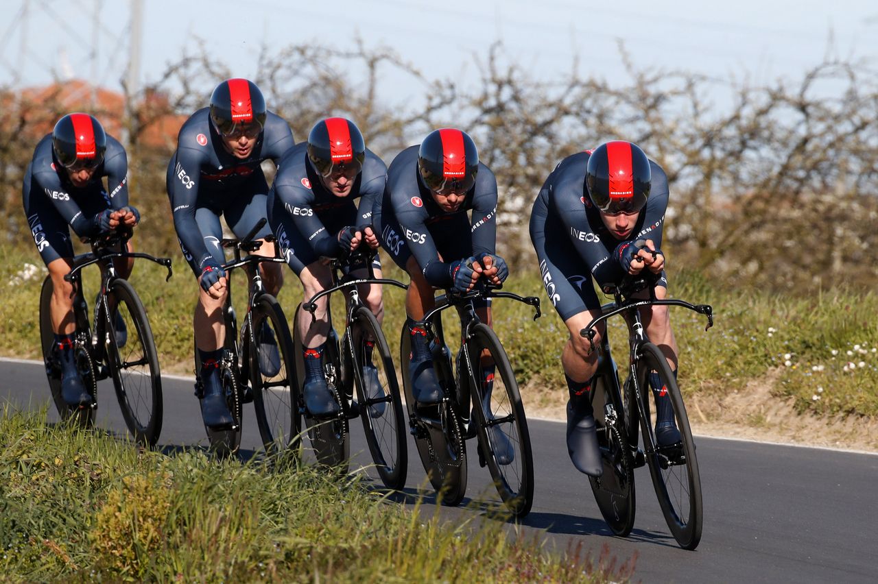 Settimana Internazionale Coppi e Bartali 2021 36th Edition TTT Gatteo Gatteo 10 km 23032021 Ineos Grenadiers photo Roberto BettiniBettiniPhoto2021