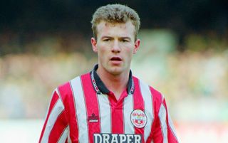 Alan Shearer during his Southampton days in the 1980s