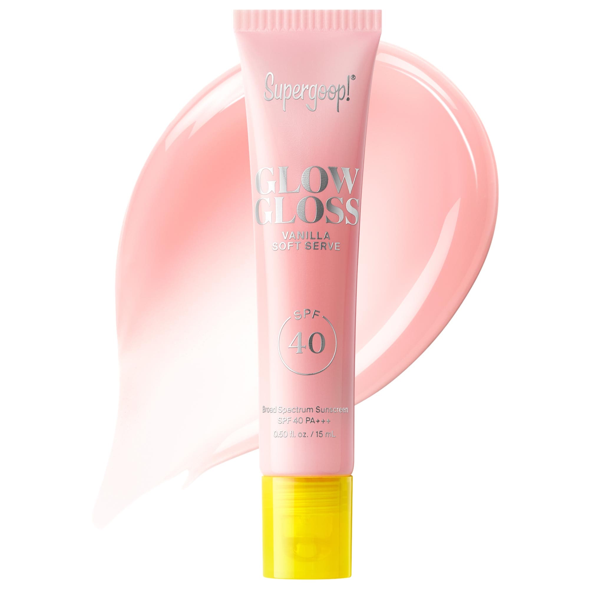 Glow Gloss Spf 40 Lip Balm With Peptides and Shea Butter