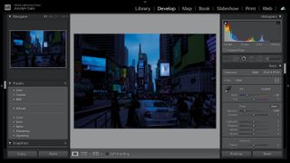 How to turn a daytime image into a night-time shot