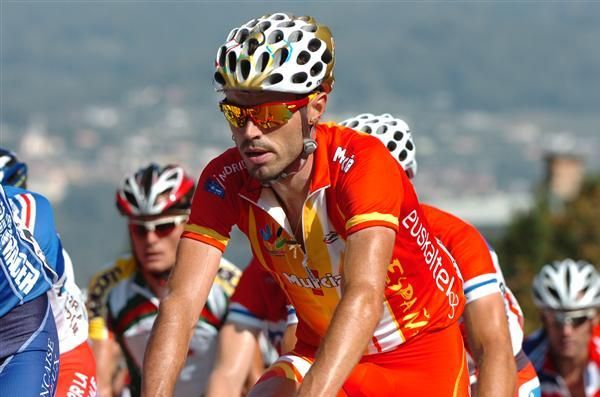 Samuel Sanchez (Spain) finished the day in fourth.