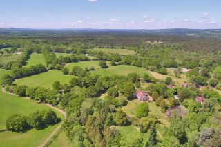 The Nonnington estate from above