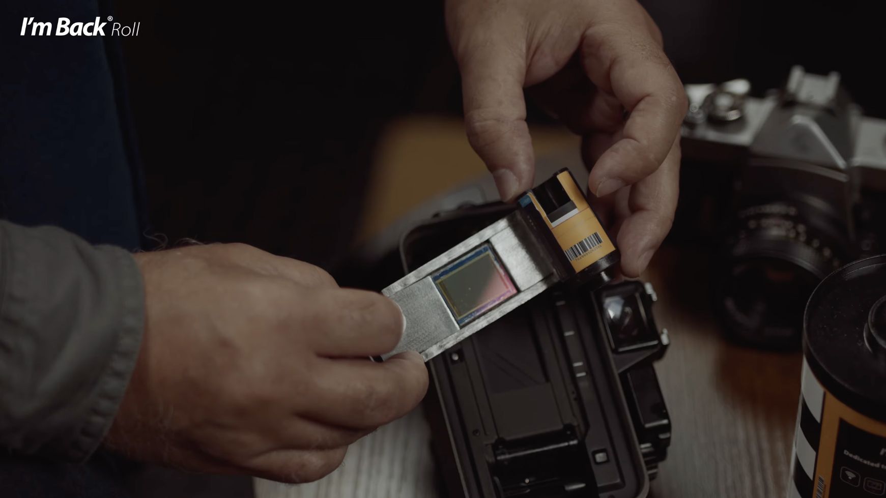 I'm Back Roll Converts 35mm Cameras to Digital