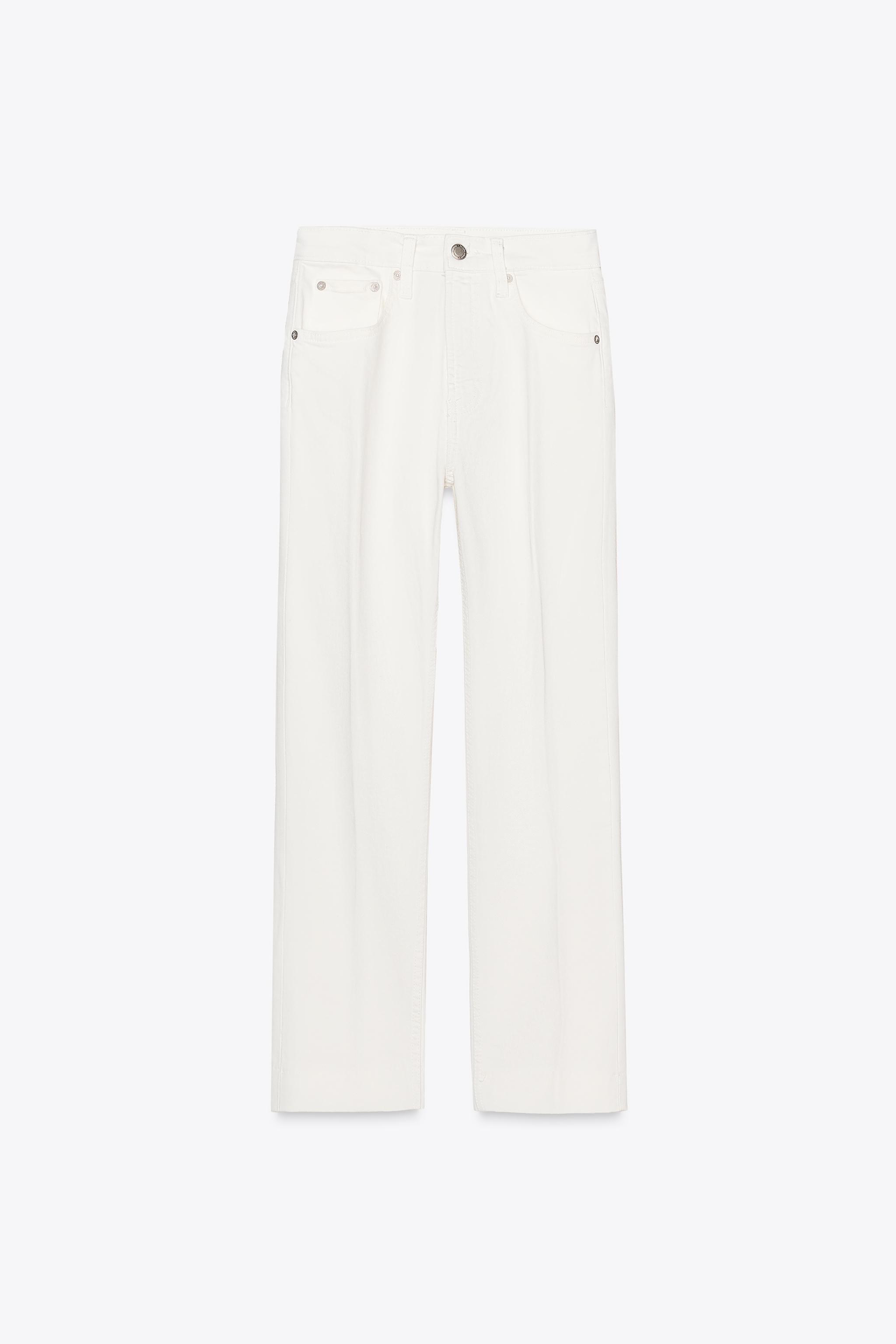 Zw Collection High Rise Bootcut Cropped Jeans