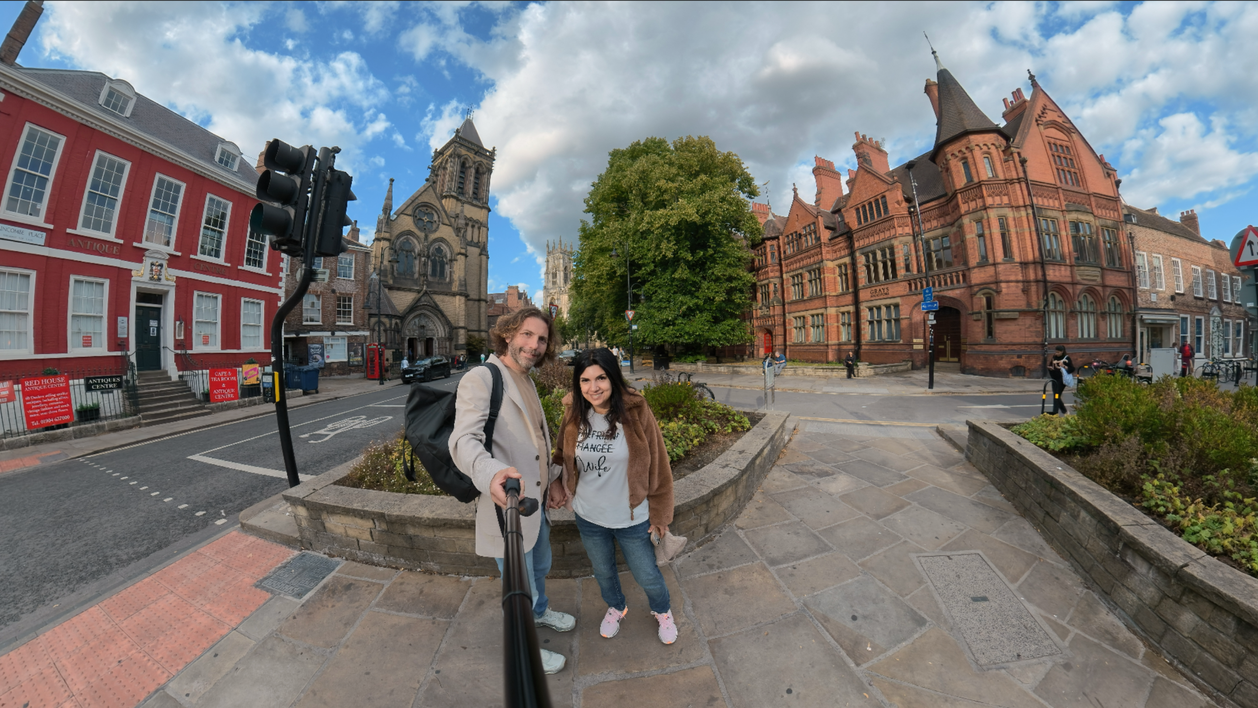 Selfie taken with Osmo 360 II