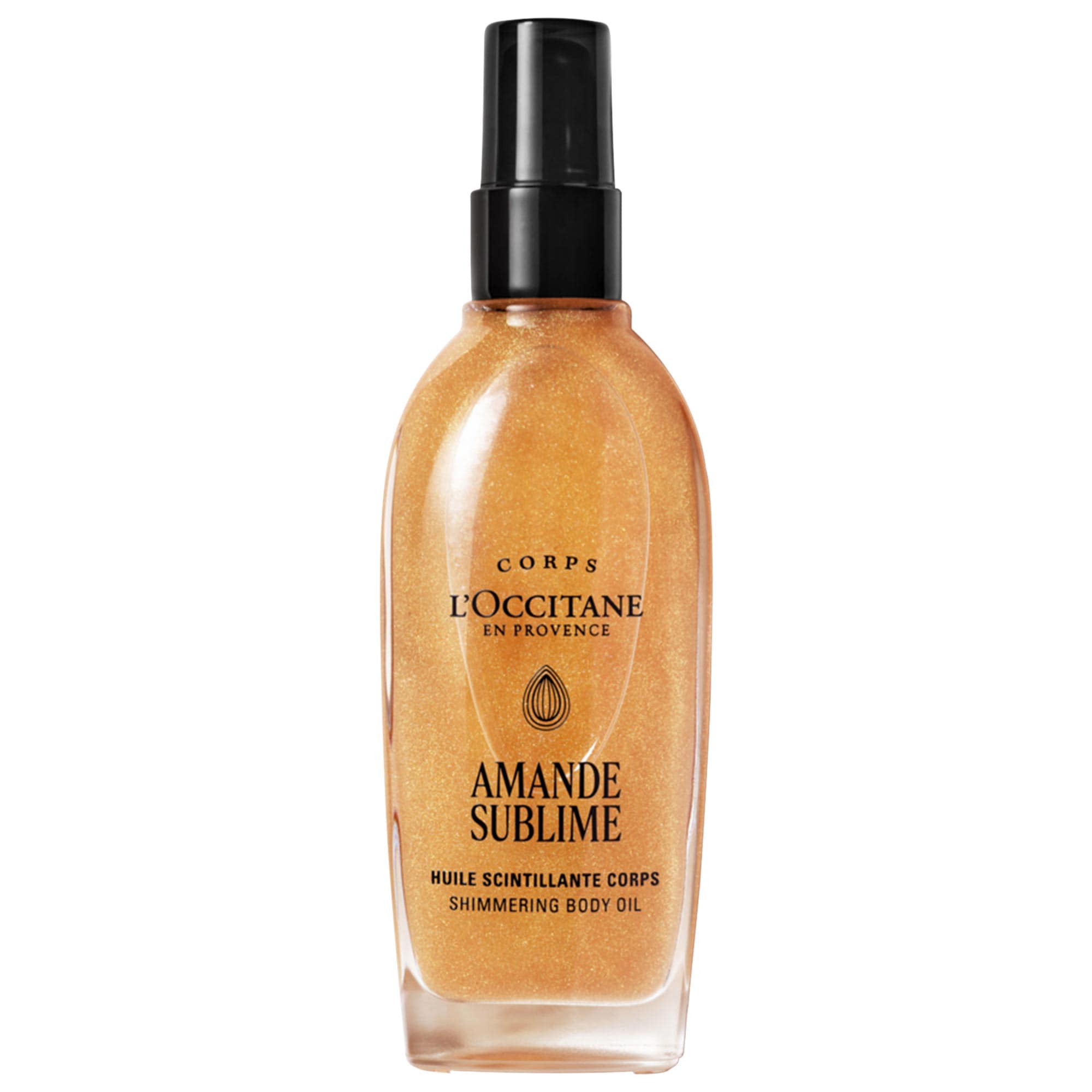 Instant Golden Glow With Almond Shimmering Body Oil