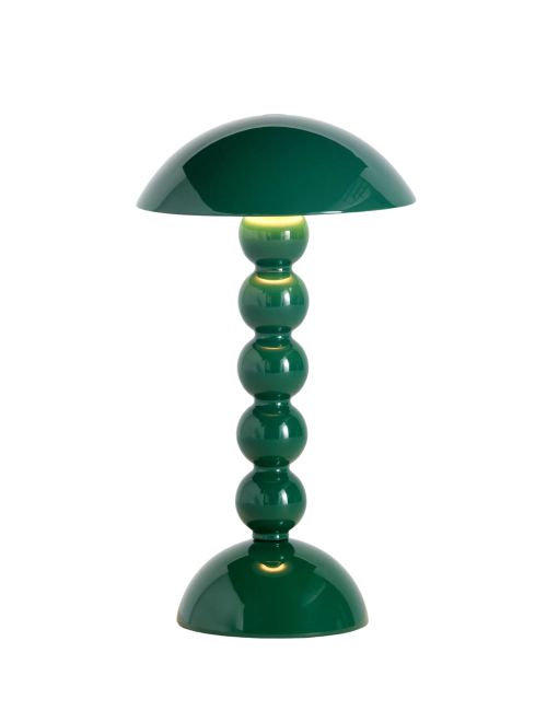 Bobbin Lacquered LED Cordless Rechargeable Table Lamp