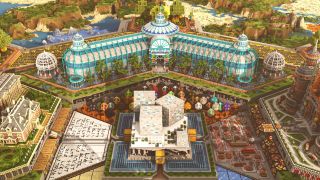 Minecraft's 10-year anniversary map is like a museum and theme park in