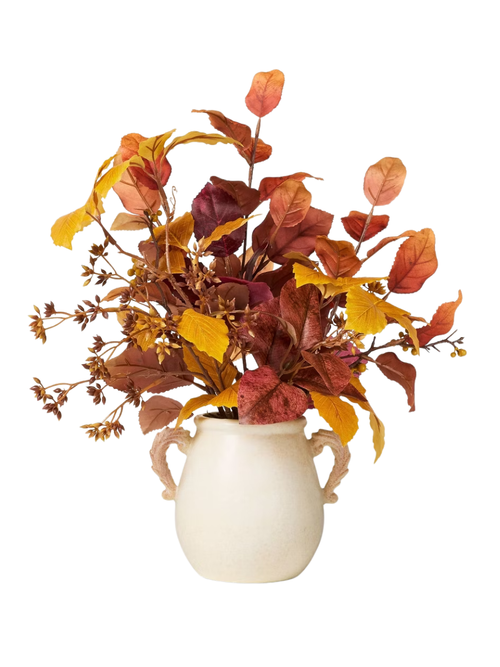Mixed Fall Leaf Arrangement - Threshold designed w/Studio McGee