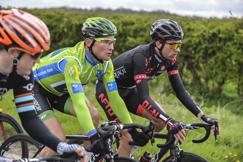 Thomas Voeckler (Europcar) in the points jersey