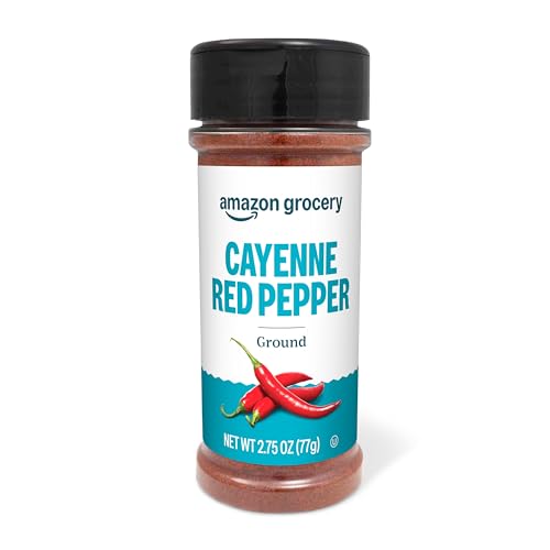 Amazon Grocery, Ground Cayenne Red Pepper, 2.75 Oz