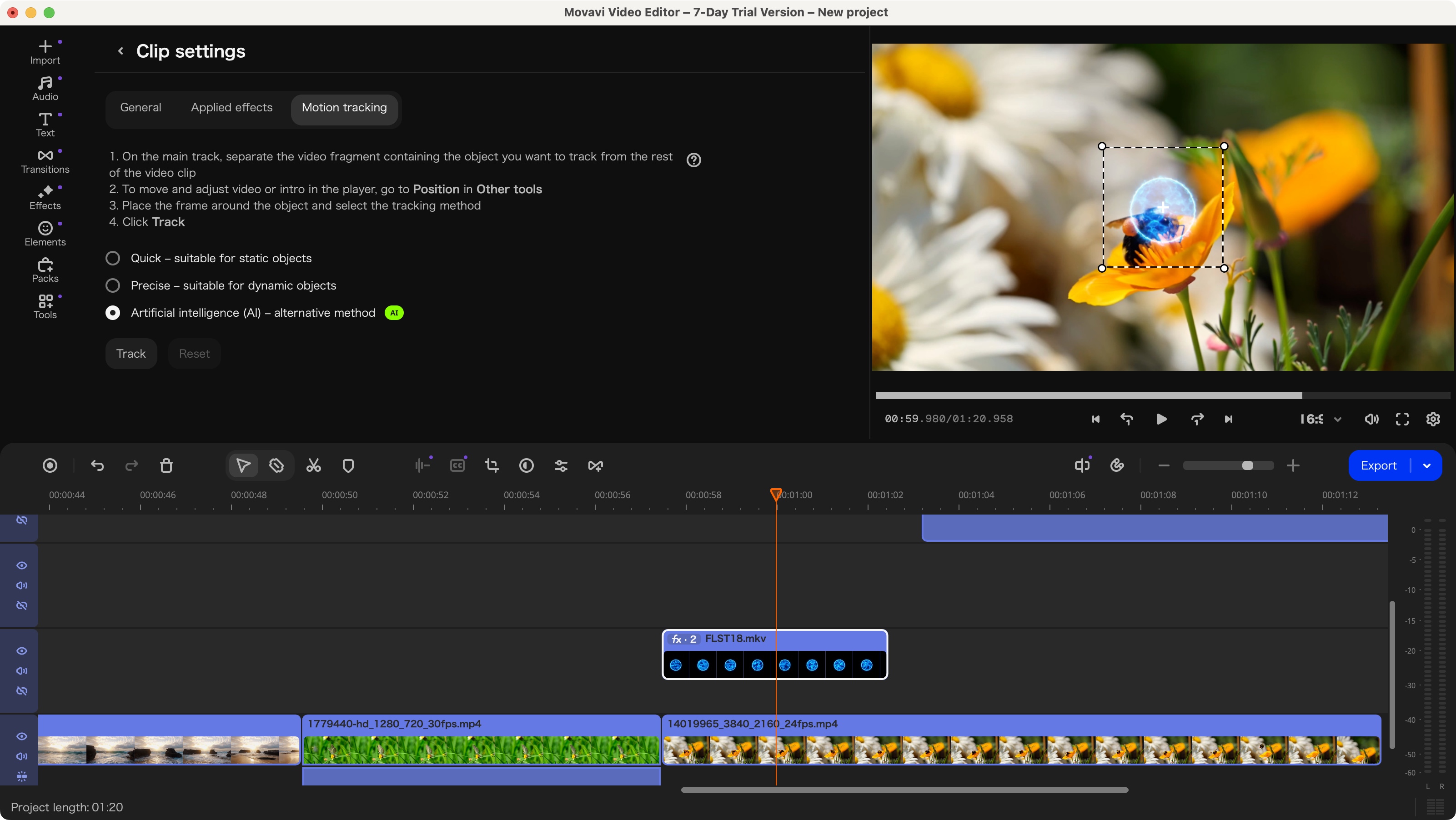 Movavi Video Suite 2025 during our review